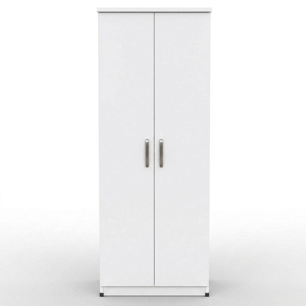2 Door Plain Wardrobe