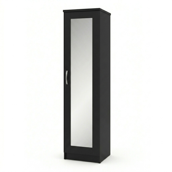 1 Door Mirrored Childs Wardrobe