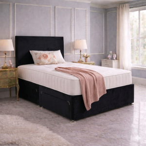 Small Double Divan Bed With Mattress Included