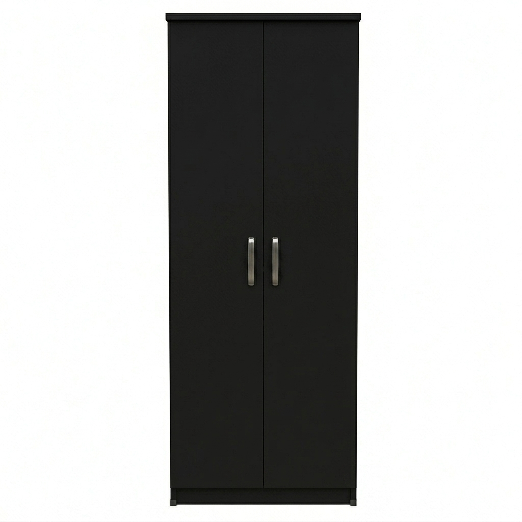 2 Door Plain Wardrobe