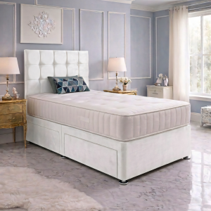 Single Divan Bed with Mattress Included