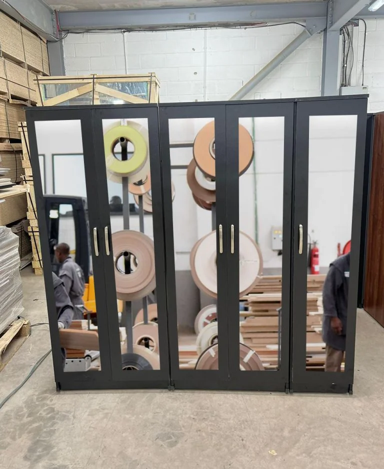 Classic 5 door mirrored wardrobe