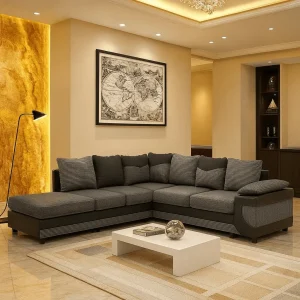 Dino Jumbo Cord Fabric Sofa