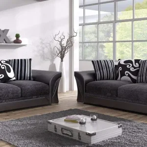 Fabric Sofa Set Shanon 3 and 2 Seater
