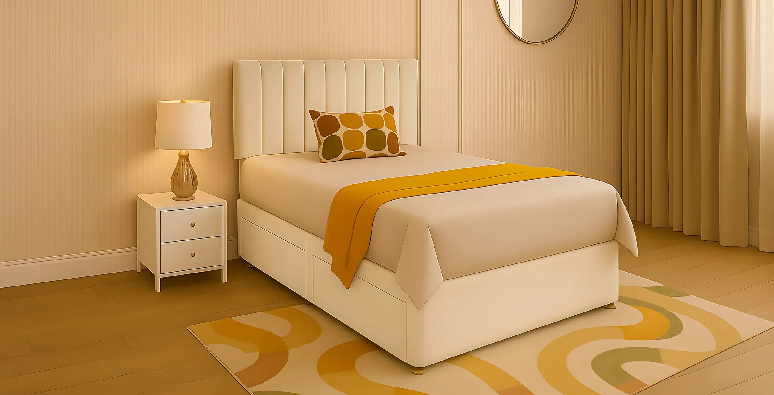 Divan Bed with Mattress